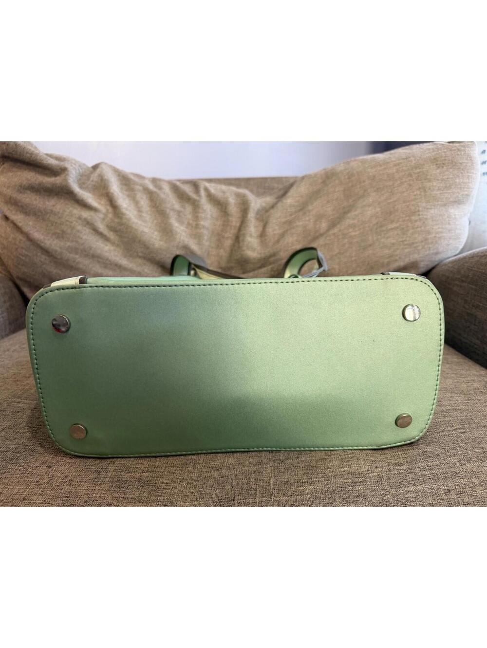 Vessel Signature Baseline Tennis Bag Neo Mint Green Dust Bag Vegan Leather - Picture 5 of 12